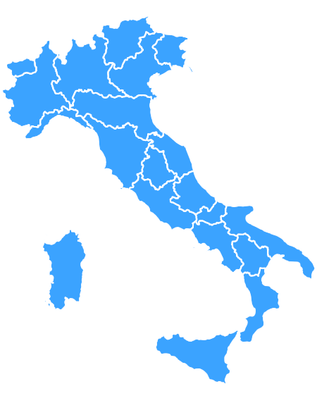 Mappa dell'Italia